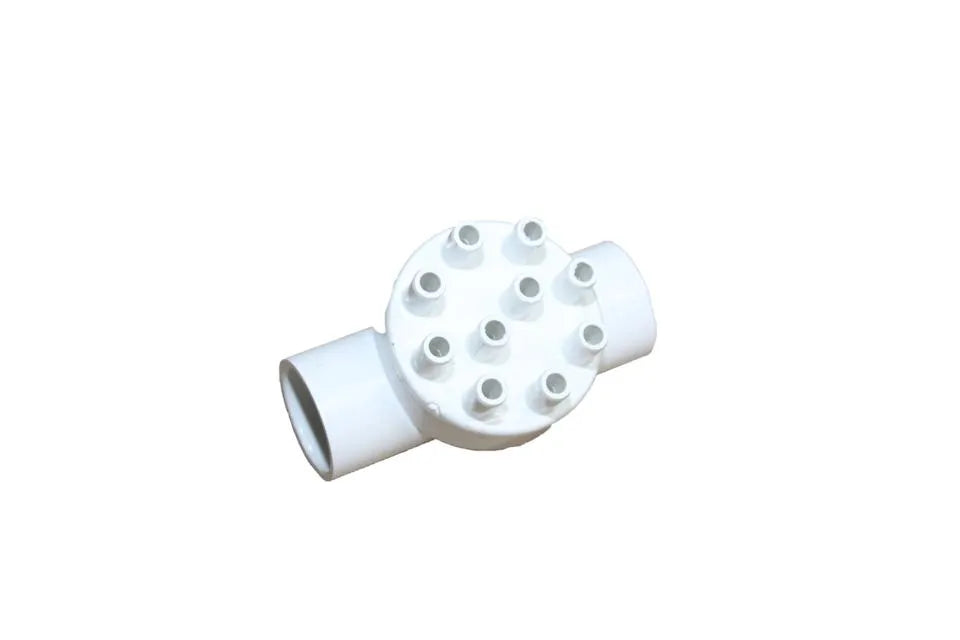 Verteiler | Manifold - 1 A x 1" A x (10) 3/8" SB