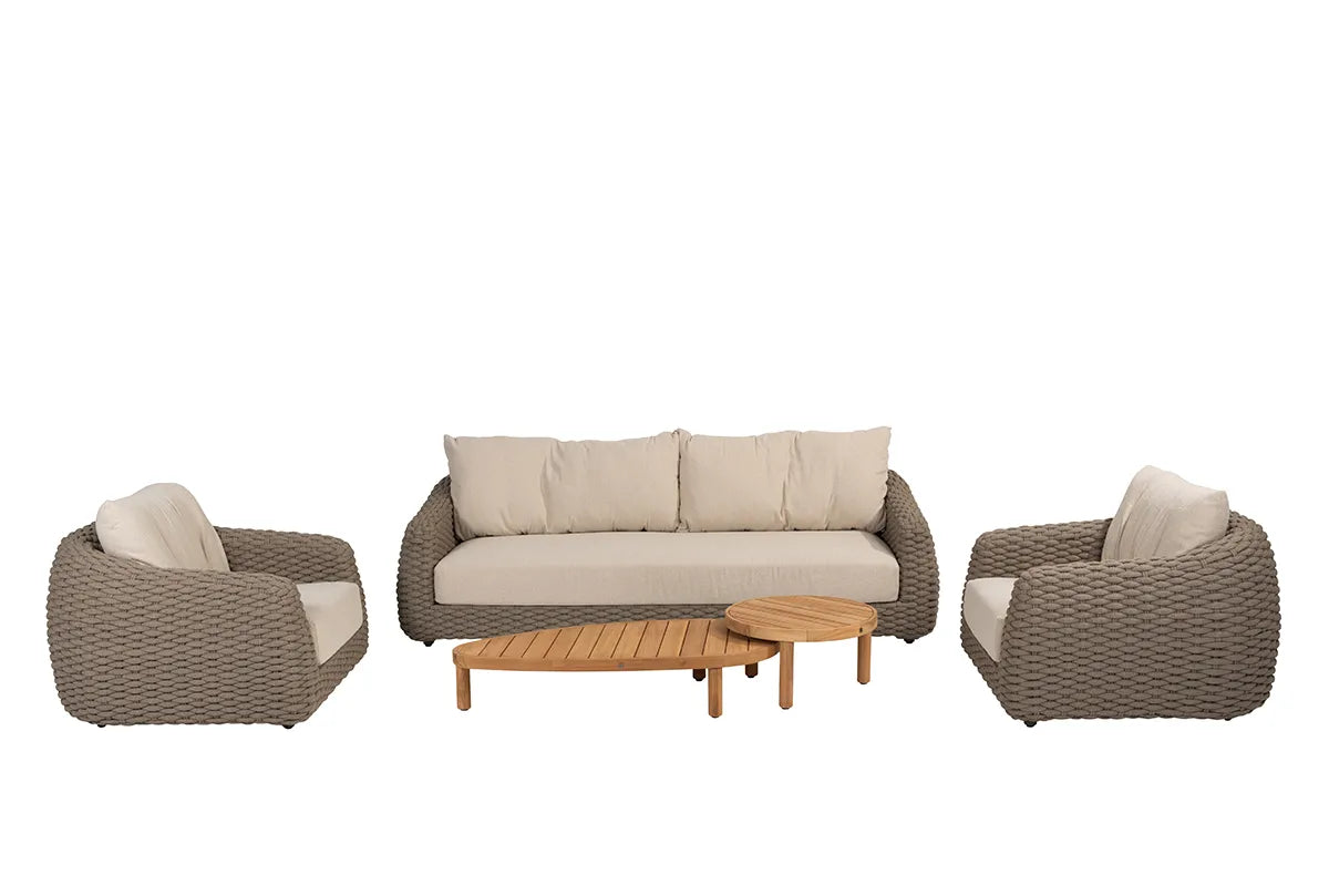 4 Seasons Outdoor | Maxime Loungeset mit Couchtischen