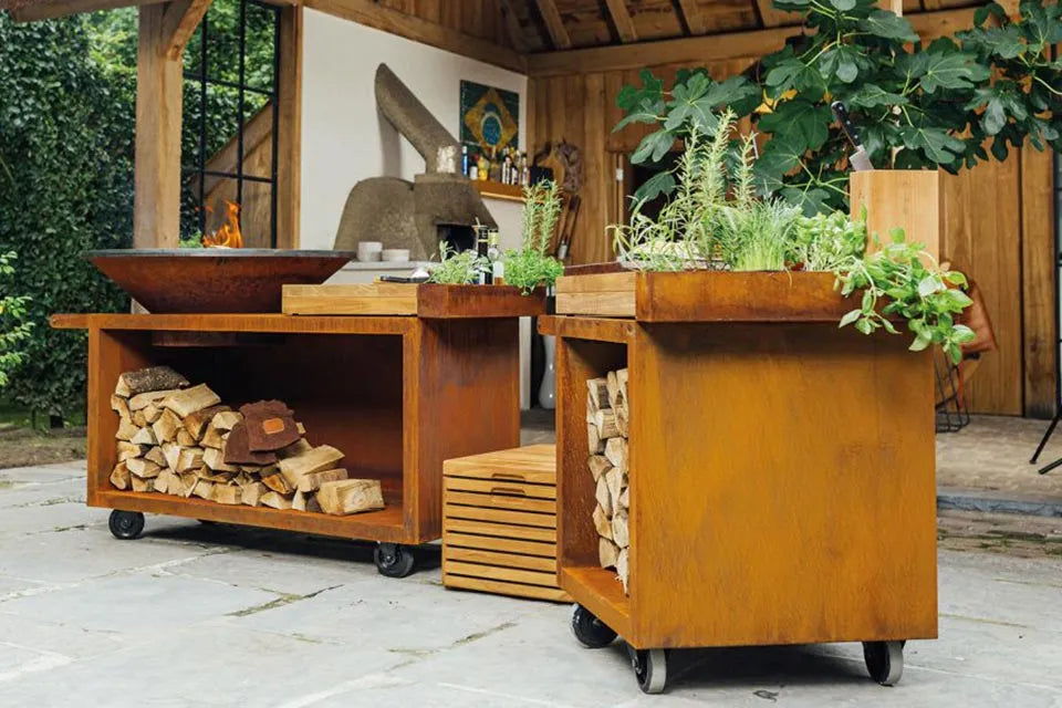 OFYR | Island Corten 100 PRO | Teakholz