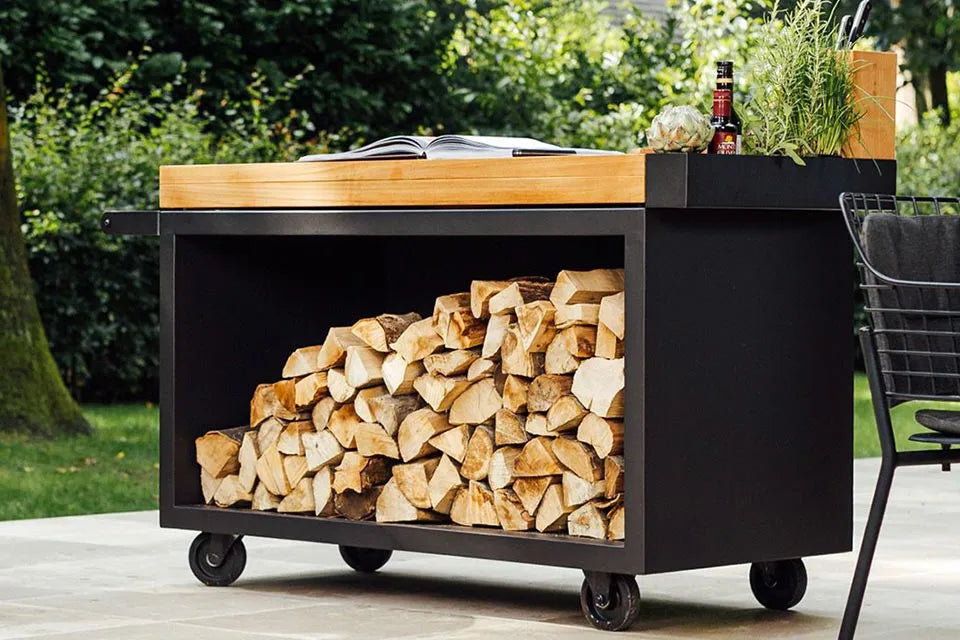 OFYR | Mise en Place Table Black 135 PRO | Teakholz