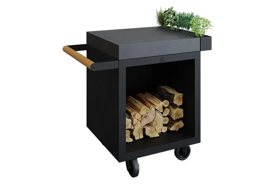 OFYR | Mise en Place Table Black 65 PRO | Keramik Dunkelgrau
