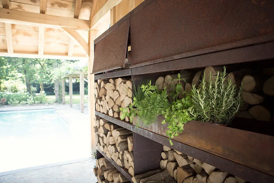 OFYR | Wood Storage Corten 200