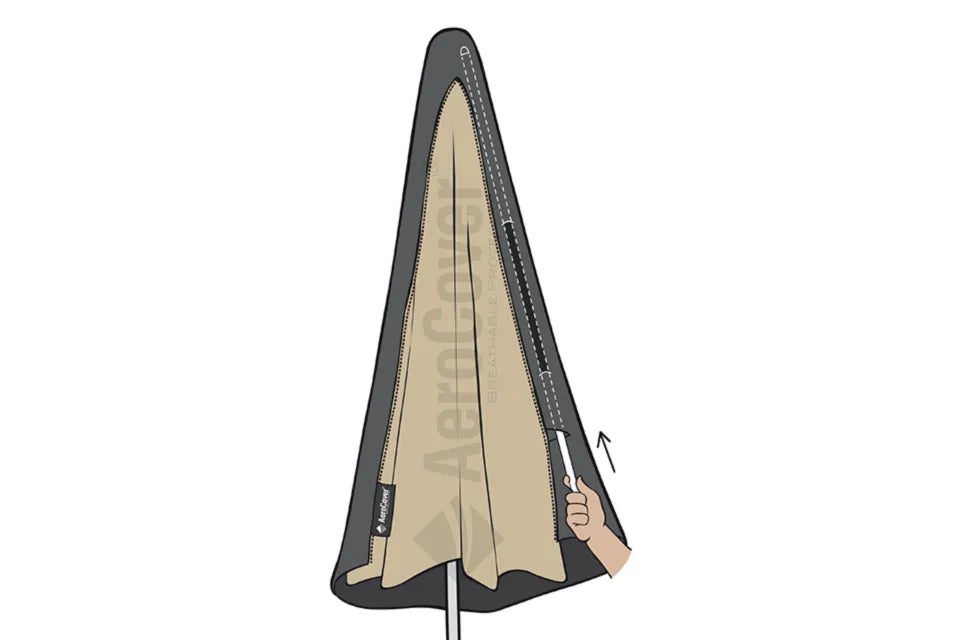 Platinum AeroCover | Sonnenschirmhülle 230(h) x 30-40 cm