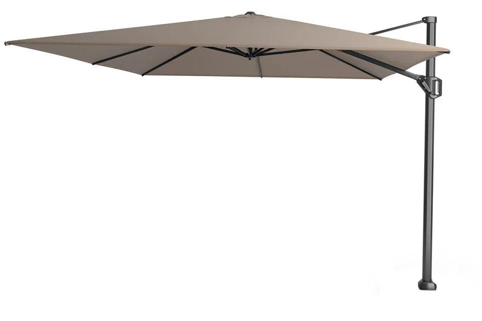 Platinum Sun & Shade | Challenger T¹ Ampelschirm Premium 400 x 300 cm | Havana