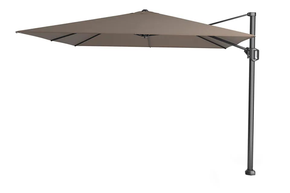 Platinum Sun & Shade | Challenger T¹ Ampelschirm Premium 300 x 300 cm | Havanna