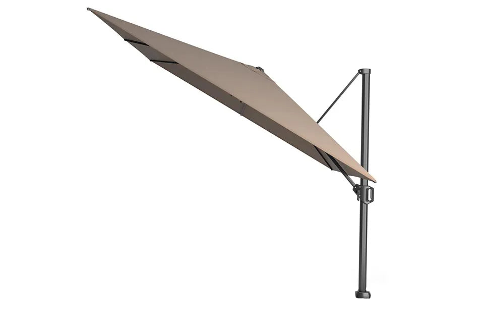 Platinum Sun & Shade | Challenger T¹ Ampelschirm Premium 300 x 300 cm | Havanna