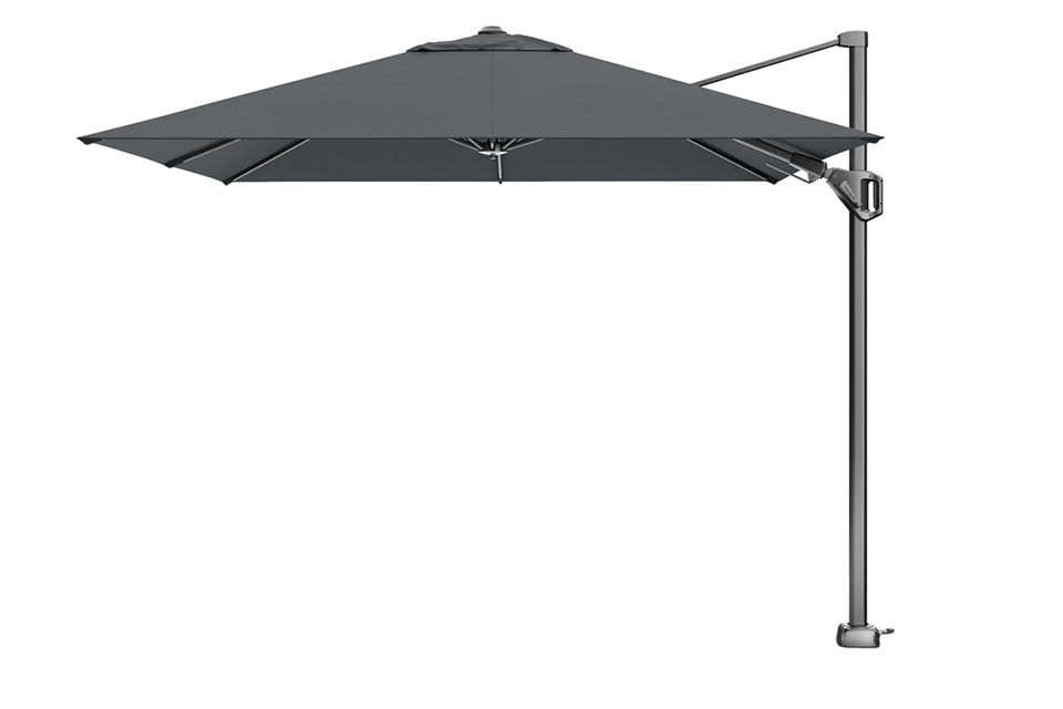 Platinum Sun & Shade | Voyager T² Ampelschirm 270 x 270 cm | Anthrazit