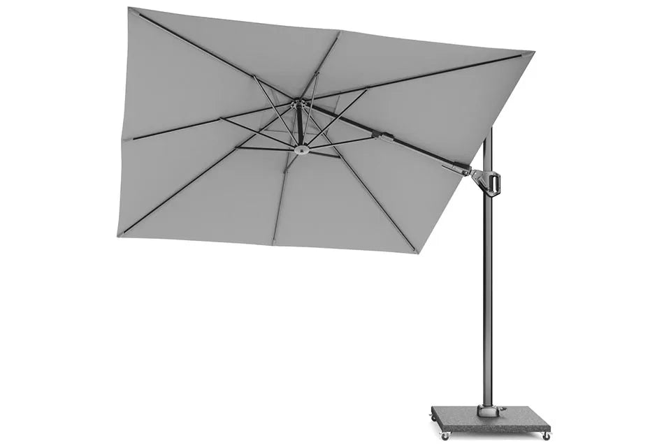 Platinum Sun & Shade | Voyager T² Ampelschirm 270 x 270 cm | Hellgrau