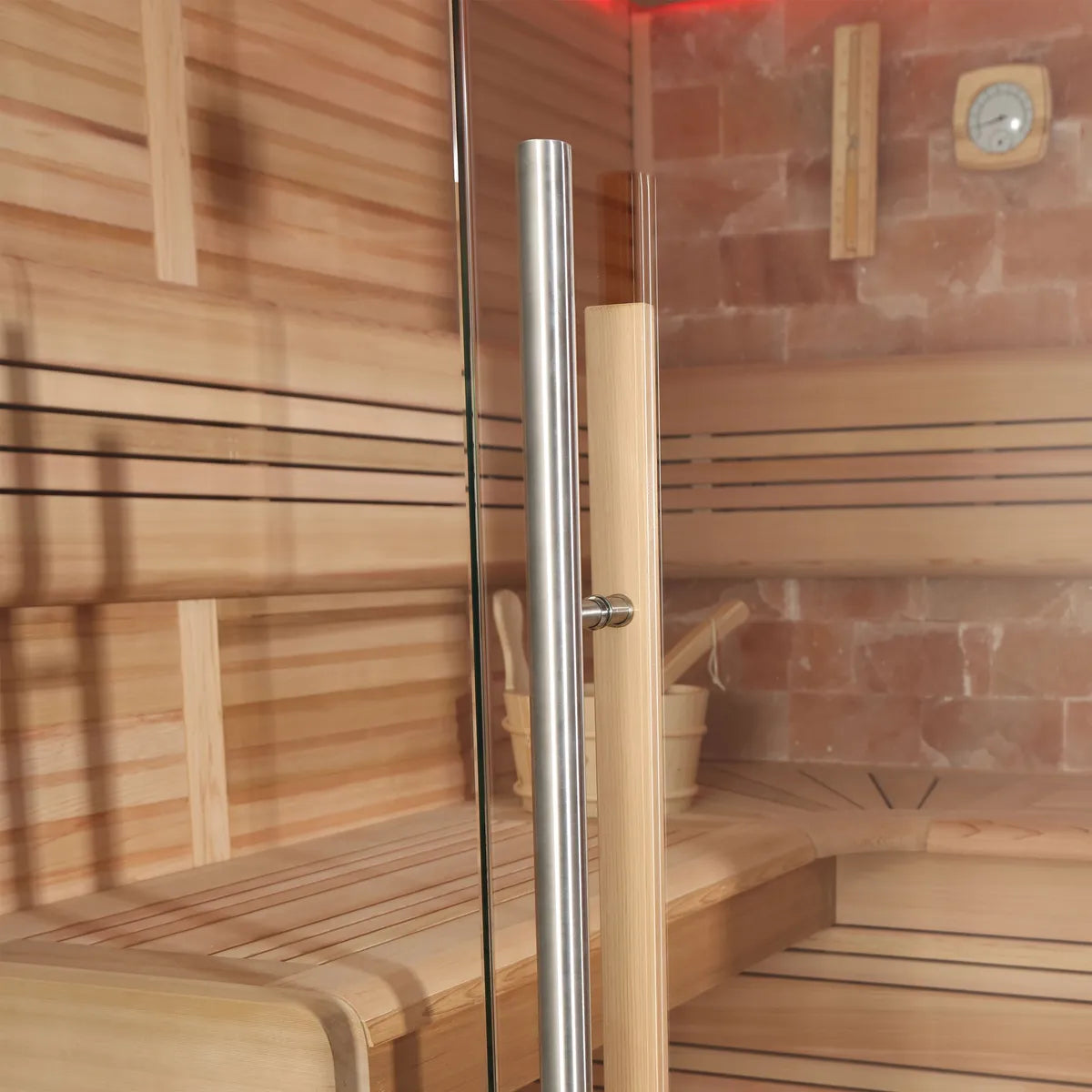 Fonteyn | Luxor 220 Sauna Komplett | Rote Zeder