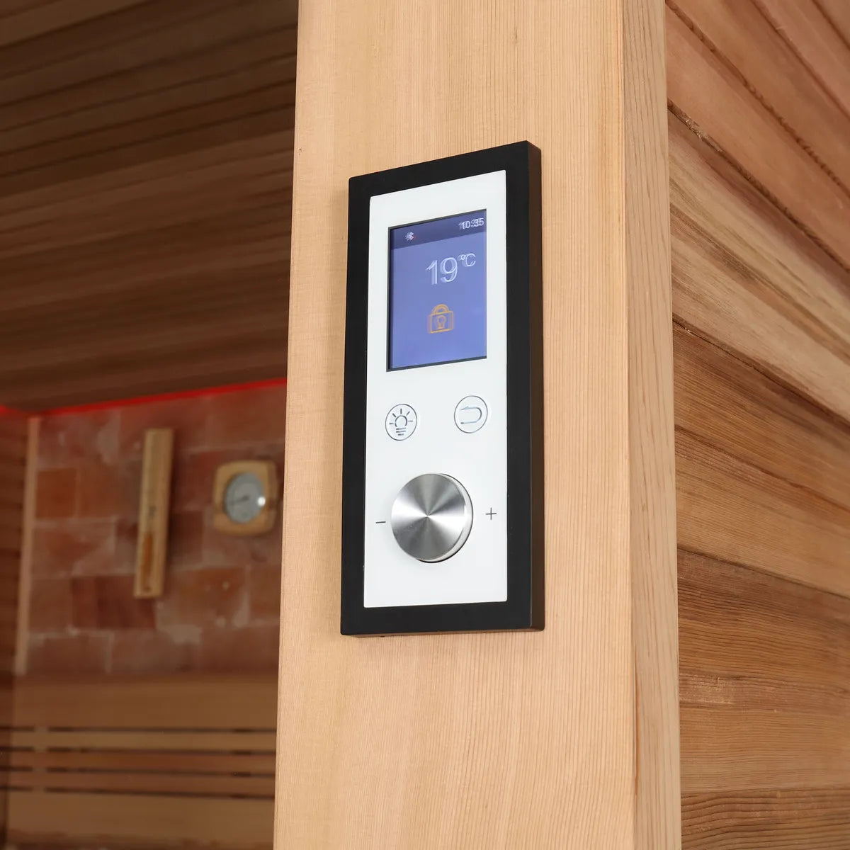 Fonteyn | Luxor 220 Sauna Komplett | Rote Zeder