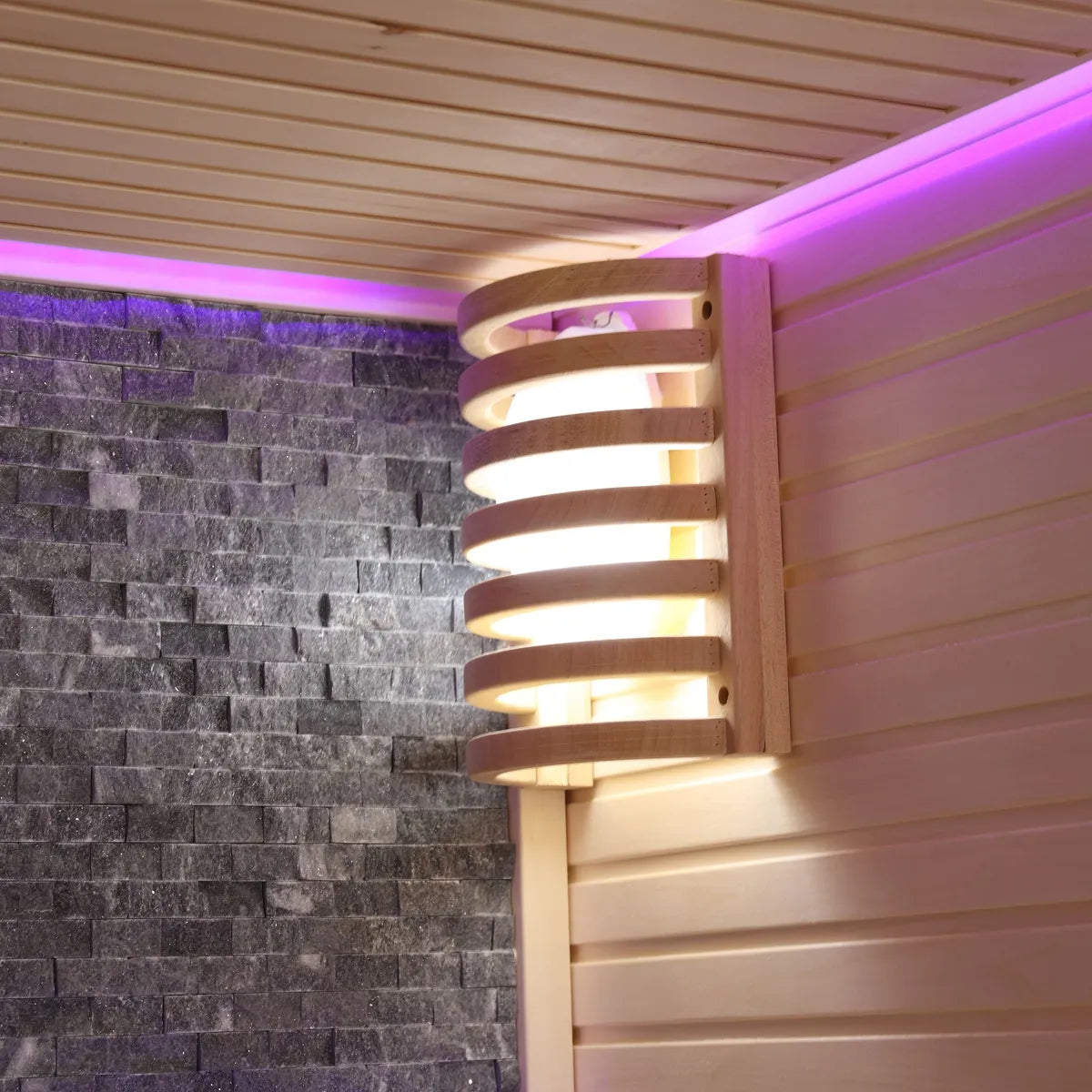 Fonteyn | Luxor 220 Sauna Komplett | Black Stone