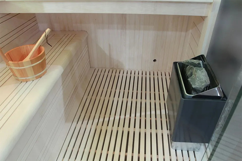 Fonteyn | Marriott 200 Sauna Komplett | White Stone
