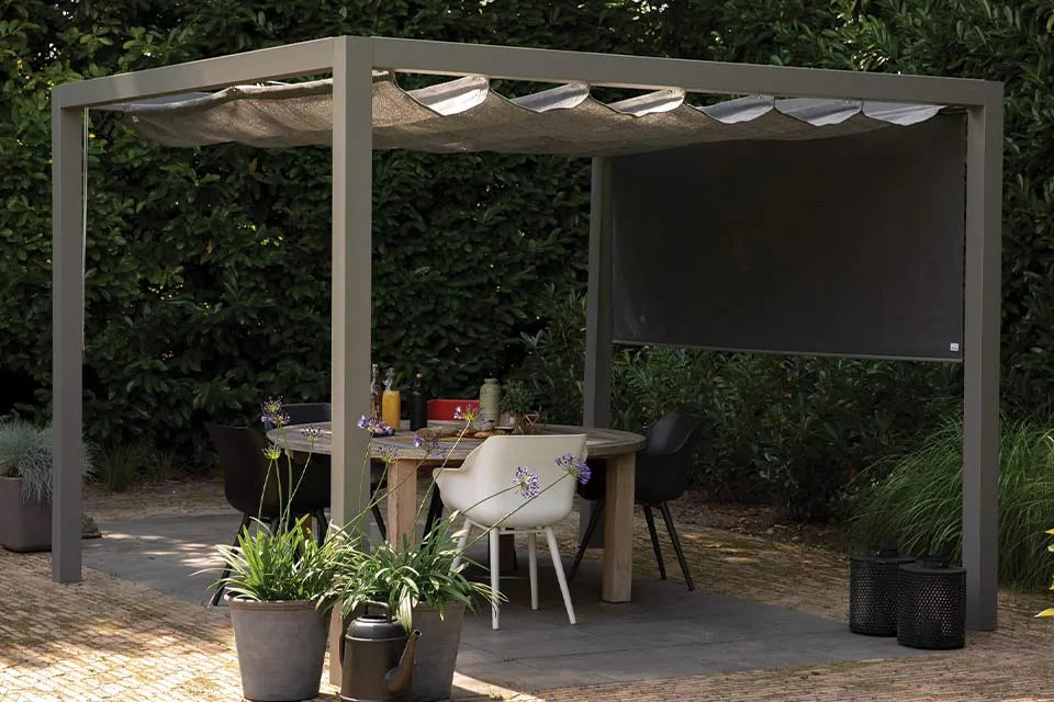 Platinum Sun & Shade | Coolfit Harmonica Schattentuch 370 x 500 cm | Anthrazit