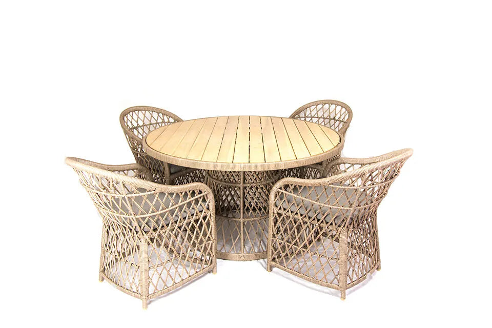 Fonteyn | Denver Gartenmöbel-Set | Akazie Teak-Optik