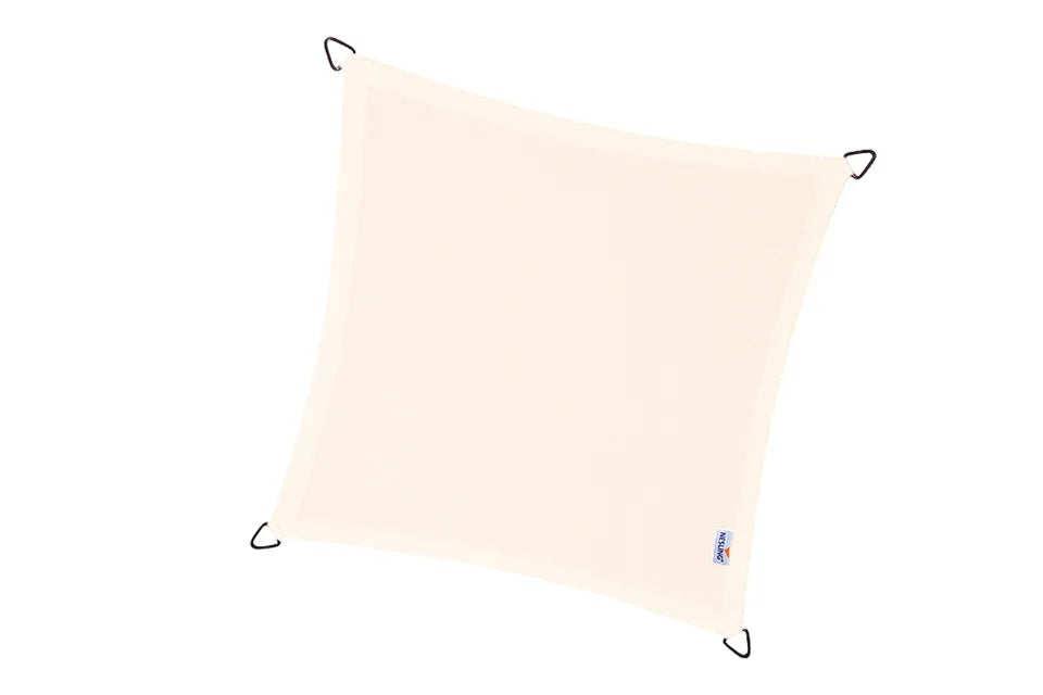 Platinum Sun & Shade | Dreamsail Wasserdichtes Sonnensegel Quadratisch 400 x 400 cm | Creme