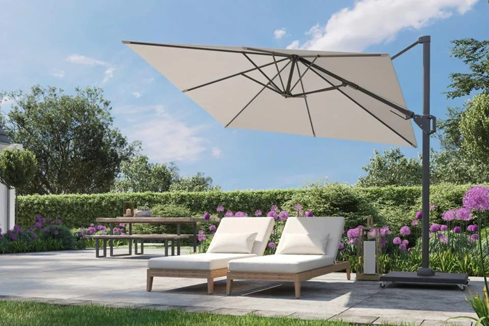 Platinum Sun & Shade | Voyager T² Ampelschirm 270 x 270 cm | Taupe