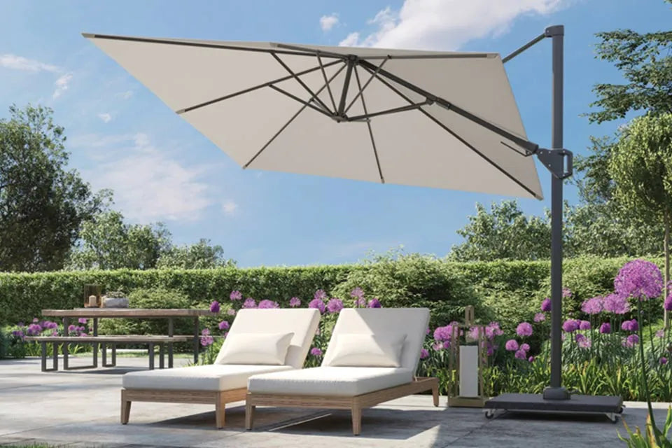 Platinum Sun & Shade | Voyager T² Ampelschirm 270 x 270 cm | Manhattan