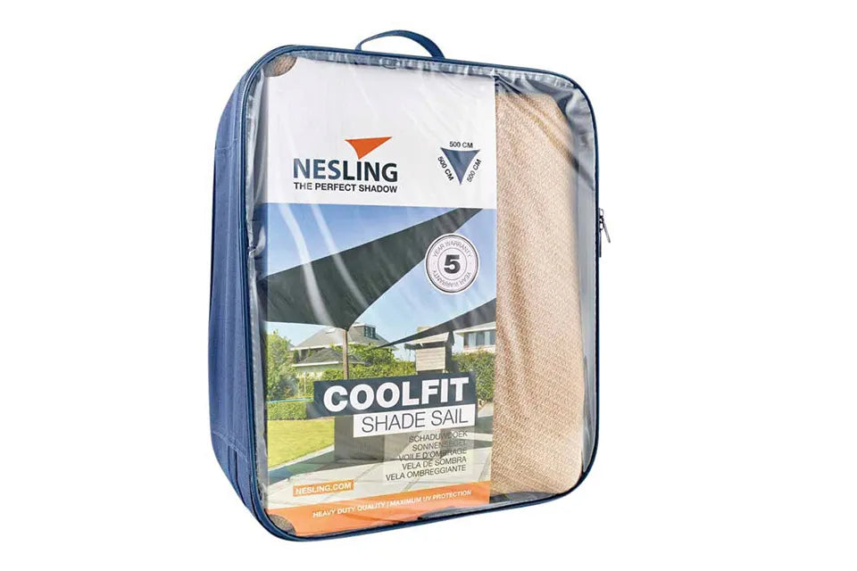 Platinum Sun & Shade | Coolfit Sonnensegel Dreieck 360 x 360 x 360 cm | Sand