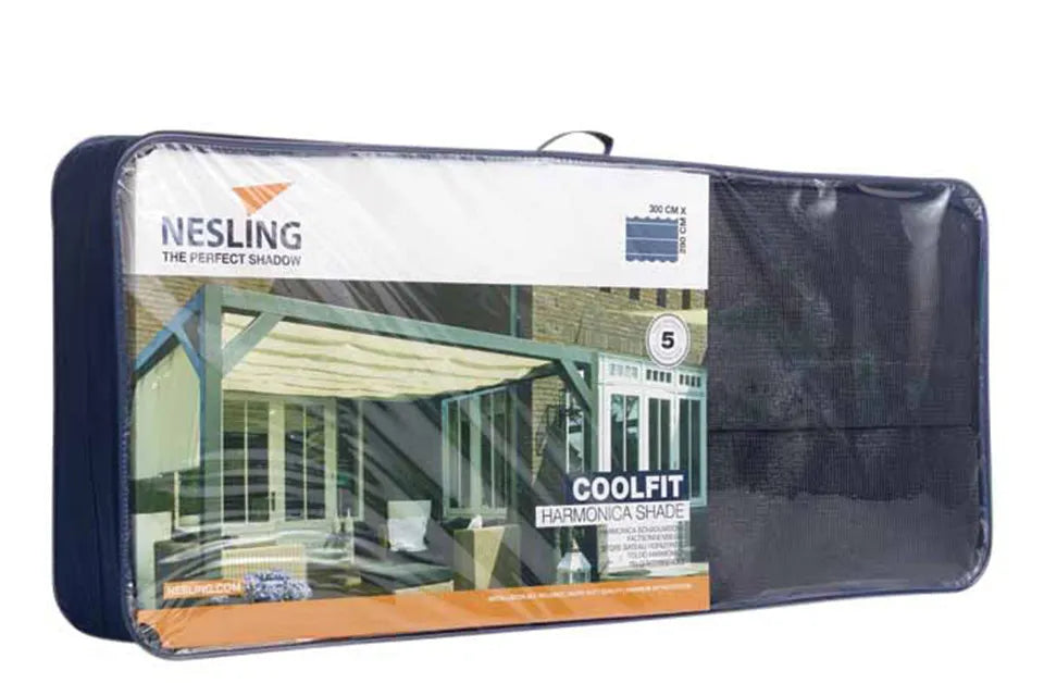 Platinum Sun & Shade | Coolfit Harmonica Sonnensegel 290 x 400 cm | Black