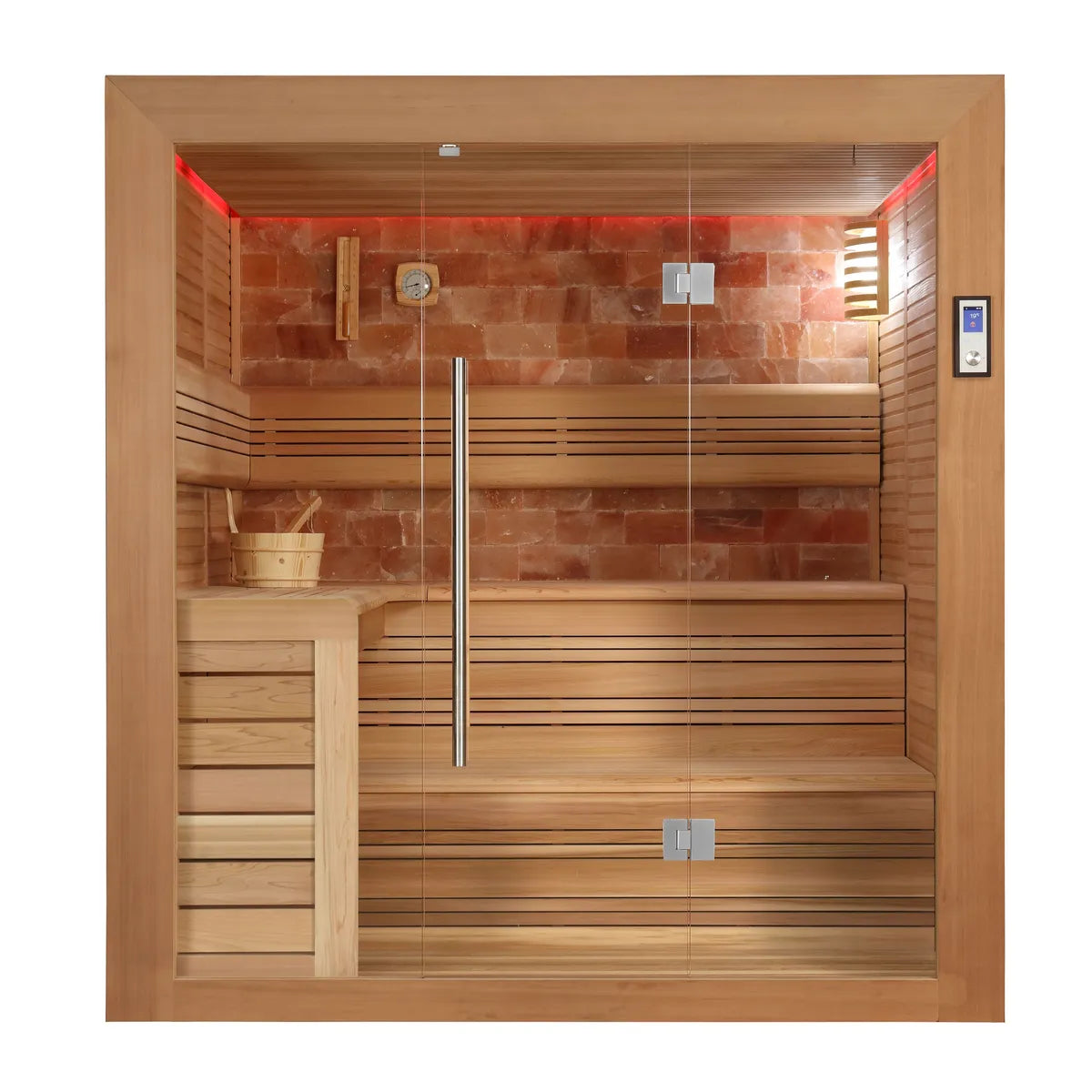 Fonteyn | Luxor 200 Sauna Komplett | Rote Zeder