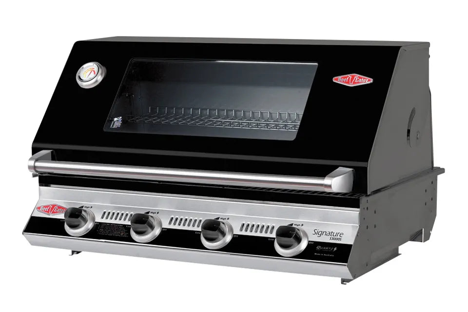 Beefeater | Einbau-Grill | Signature 3000E 4 Brenner | Schwarz