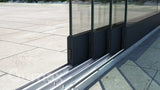 Tuinmaximaal | Glasschiebewand 3920 mm - 4 Schienen