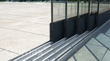 Tuinmaximaal | Glasschiebewand 4900 mm - 5 Laufschienen
