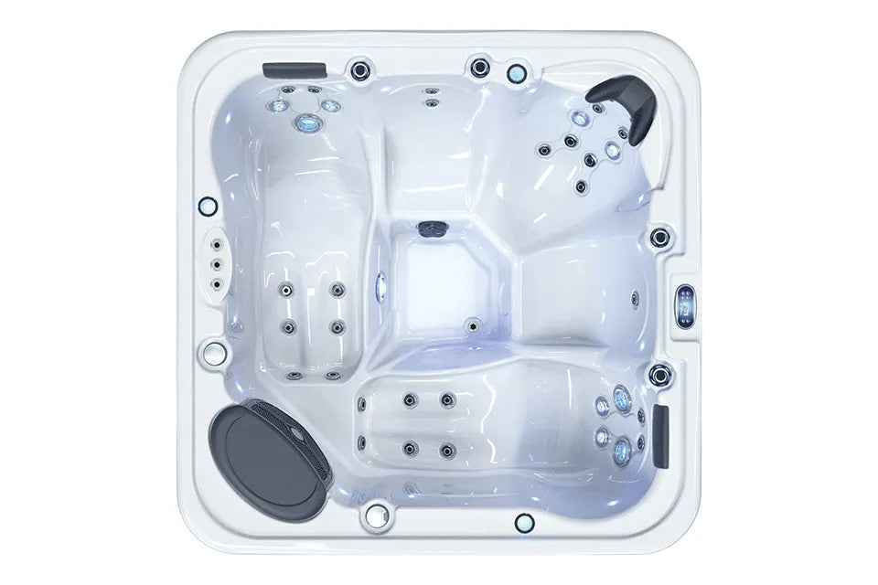 Tropic Spas | Montego Spa | Sterlingweiß mit Grau