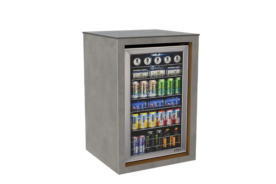 Passion Grills | Kerafina Outdoor-Küchenschrank für Kühlschrank | 60,8 x 58 cm