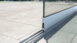 Tuinmaximaal | Glasschiebewand 1960 mm - 1 Schiene