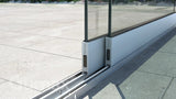 Tuinmaximaal | Glasschiebewand 1960 mm - 2 Schienen