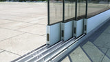 Tuinmaximaal | Glasschiebewand 3920 mm - 4 Schienen