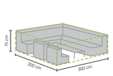 Winza | Loungeset-Schutzhülle Premium 300 x 300 x 75 cm