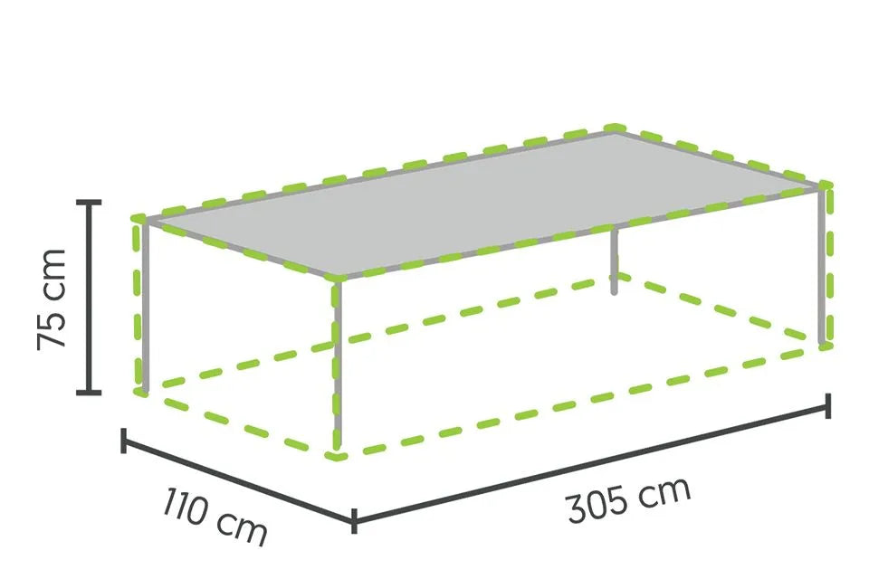 Winza | Premium Tischdecke 305 x 110 x 75