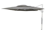 4 Seasons Outdoor | Siesta Ampelschirm Premium 300 x 400 cm | Weiß-Anthrazit