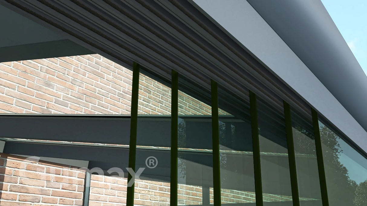 Tuinmaximaal | Glasschiebewand 5880 mm - 6 Schienen