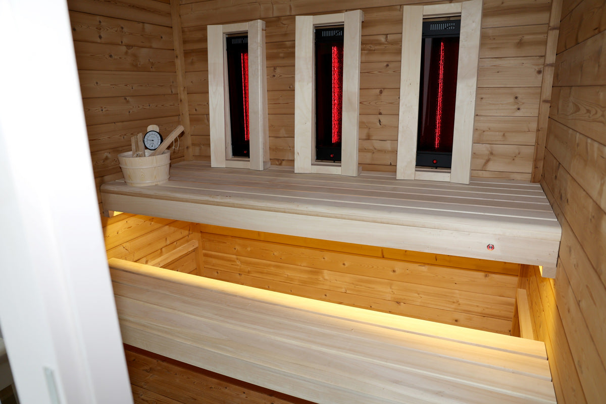 Passion Sauna House Olivin 230 Combi Sauna – afbeelding 6