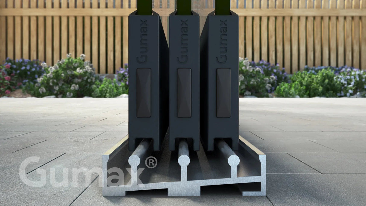 Tuinmaximaal | Glasschiebewand 2940 mm - 3 Schienen