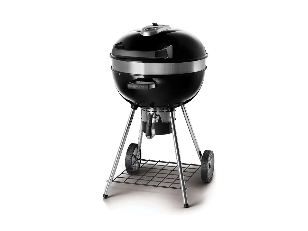 Napoleon | Holzkohlegrill | PRO-LEG Ø 57cm | Mattschwarz | Inkl. Deflektor