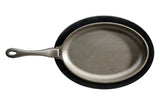 Napoleon | Gusseisenpfanne | Abnehmbarer Griff und Kunststoffuntersetzer