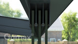Tuinmaximaal | Glasschiebewand 2940 mm - 3 Schienen