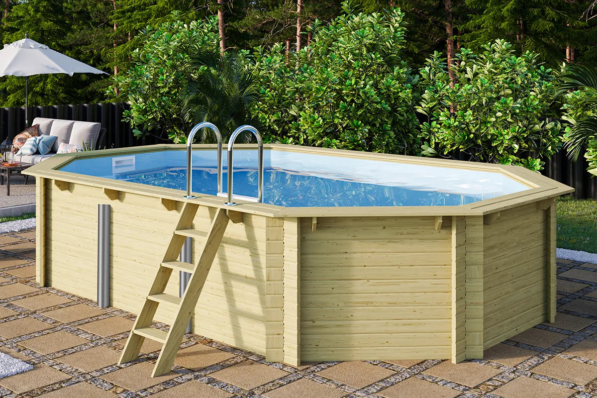 Karibu | Schwimmbecken Modell 4 | Variante A