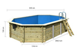 Karibu | Schwimmbecken Modell 4 | Variante A