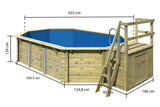 Karibu | Pool Modell 4 | Variante B