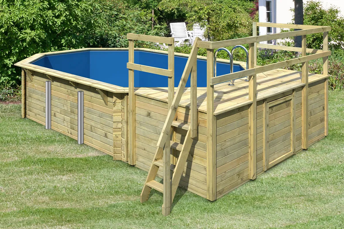 Karibu | Pool Modell 4 | Variante D