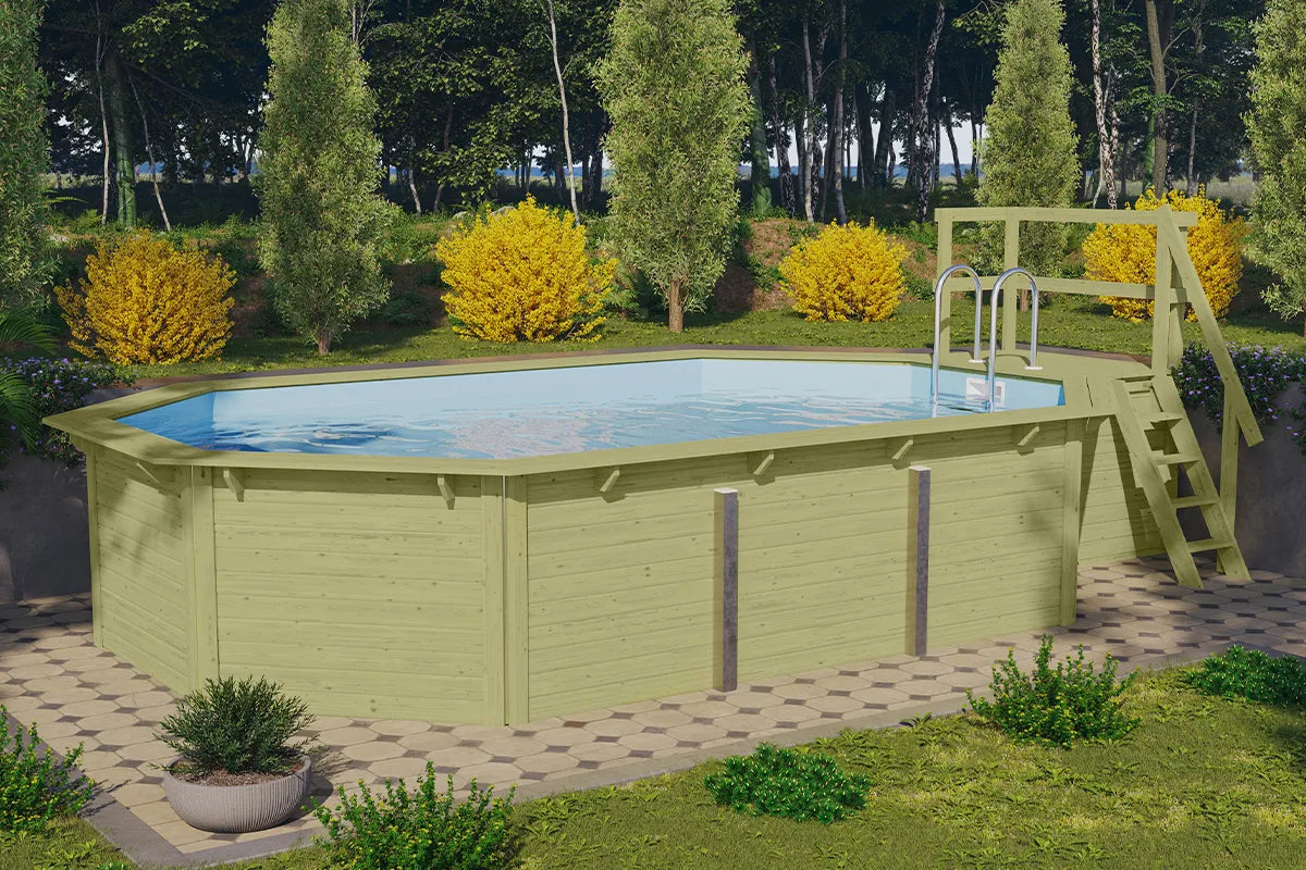 Karibu | Pool X4 mit Terrasse