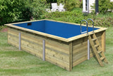 Karibu | Rechteckiger Pool 3 mit Filterpaket Klein