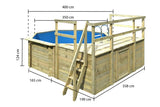 Karibu | Schwimmbecken Modell 1 | Variante D