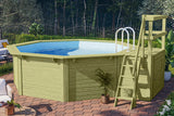 Karibu | Pool X1 mit Filterpaket und Terrasse