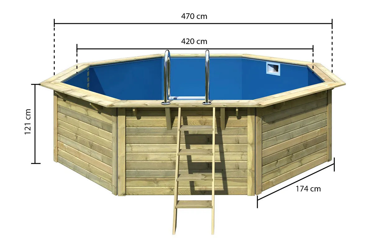 Karibu | Pool X2 mit Filterpaket